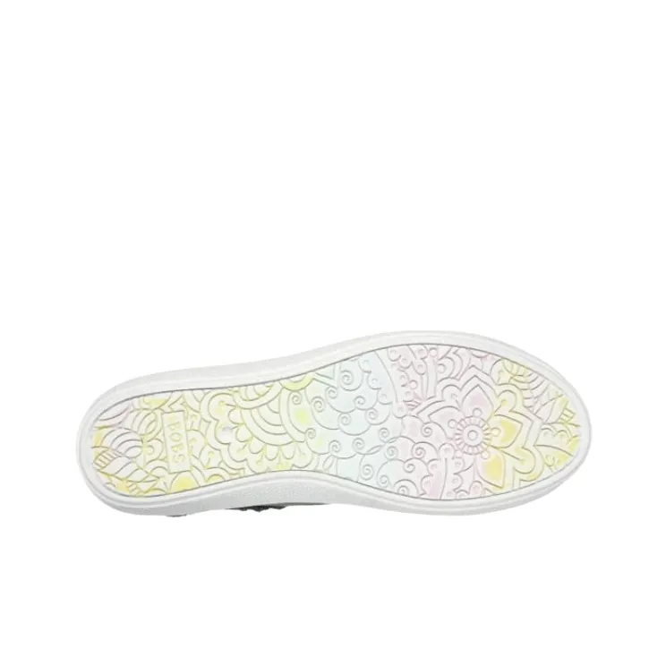 Skechers Bobs B Cute Low Top Canvas Shoes Women's Green-5