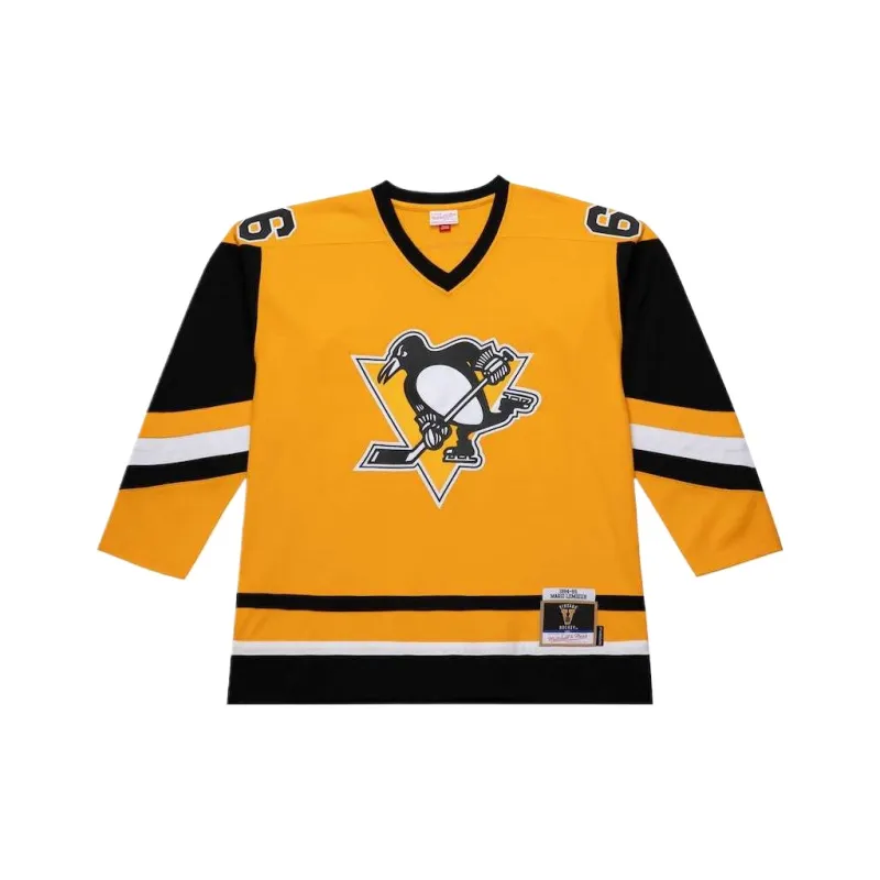 Mitchell Ness Pittsburgh Penguins 1984/85 Mario Lemieux Power Play Jersey-0