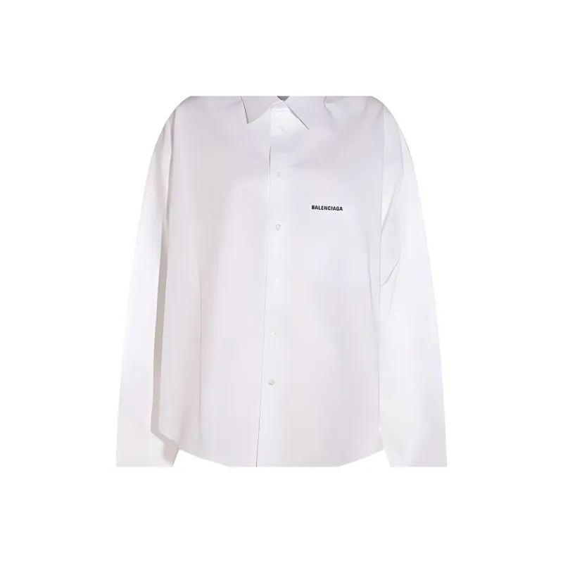 Balenciaga Logo embroidered Shirt-2