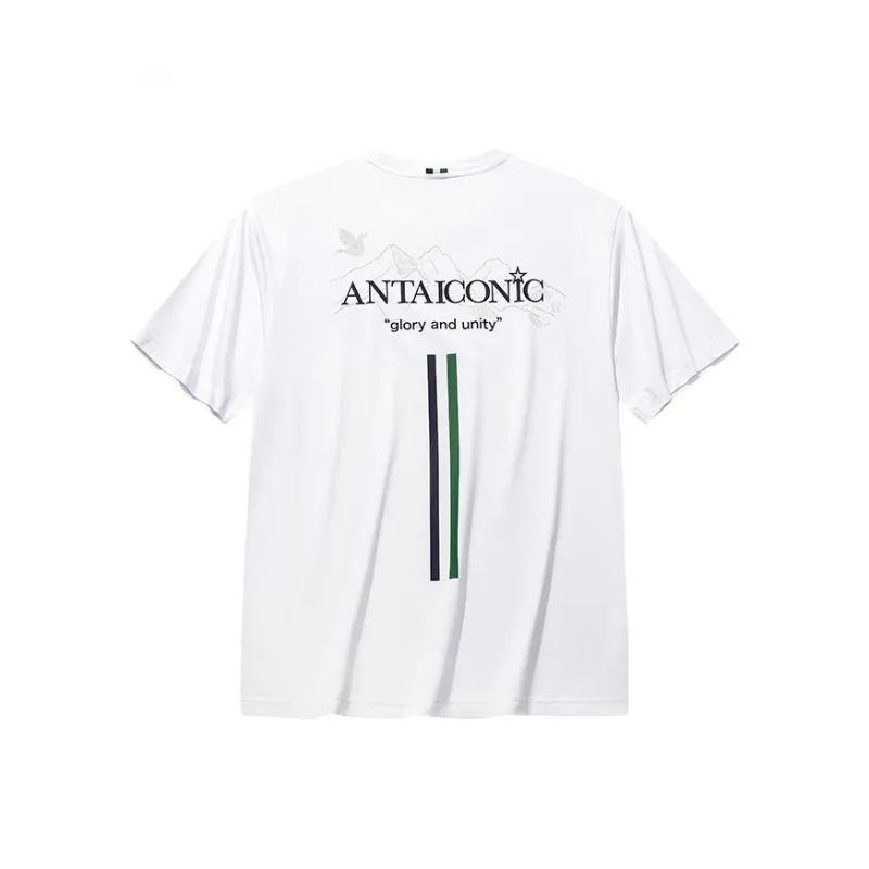 Anta Life Collection T Shirt Men's Snowflake White-1