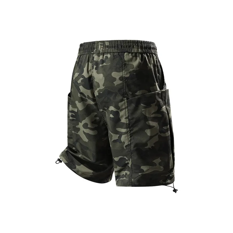 MIIOW Cool One Summer Series Cargo Shorts Unisex Military Camouflage-1