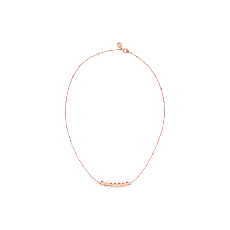CARTIER Clash De Cartier Collection 18K Rose Gold Necklaces Unisex-2