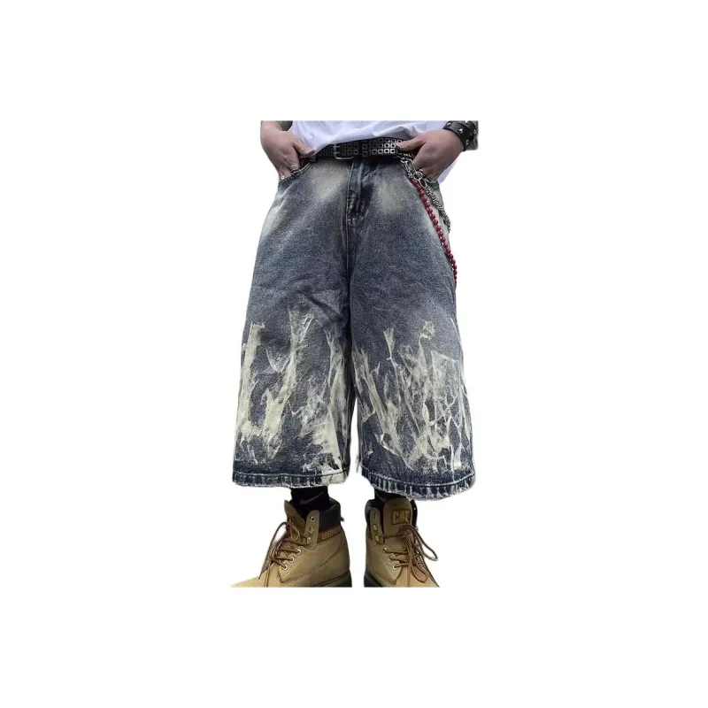 CORNILOT Denim Shorts Unisex Blue-0