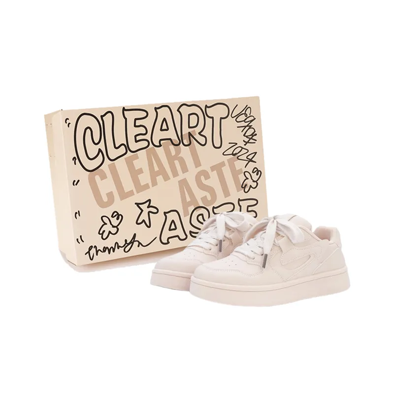 CLEARTASTE Wear resistant And Lightweight Low Top Skateboard Shoes Women's-5
