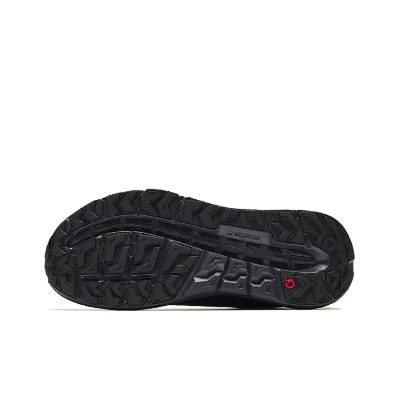 Anta Breathable And Wear resistant Low Top Casual Running Shoes Men's Black-4