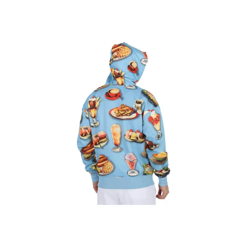 MOSCHINO Diner Group print Hoodie-4
