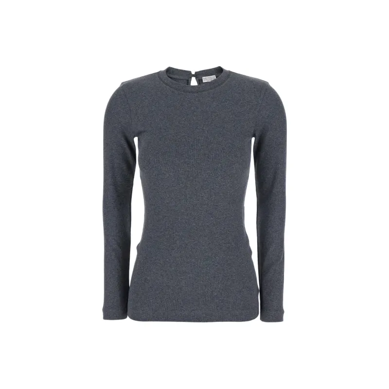 Brunello Cucinelli T Shirt Women's Gray-0