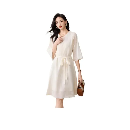 Like The Age Of Water Short Sleeved Dress Women's