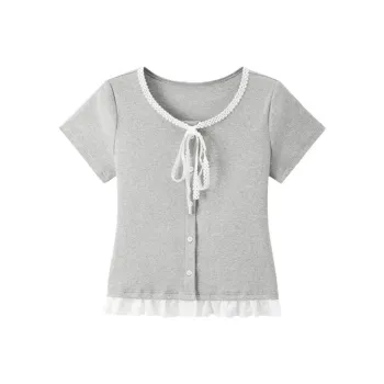 GOSO T Shirts Women's Gray
