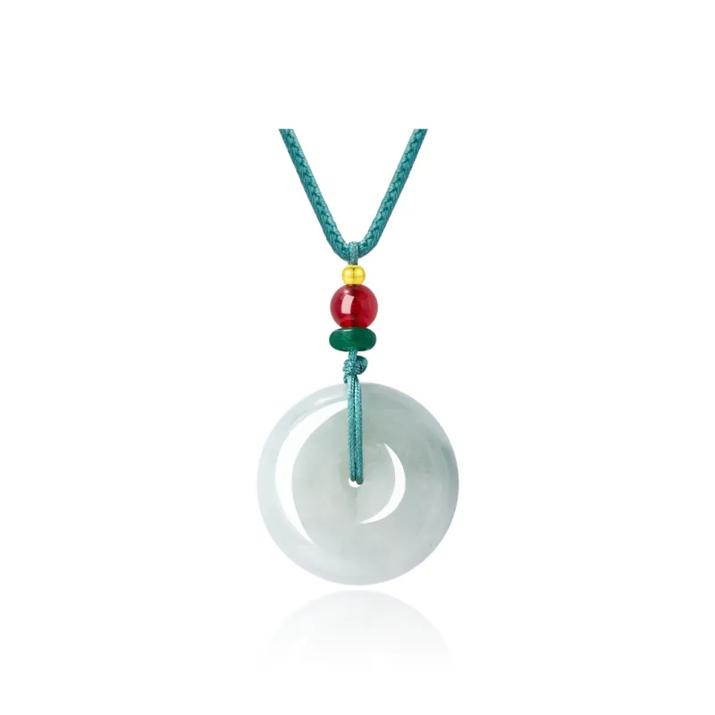Huaying Tianshan Jade Necklaces Unisex-0