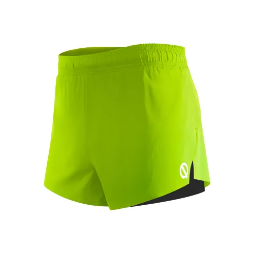 Qinkung Sports Shorts Men's Lime Magic