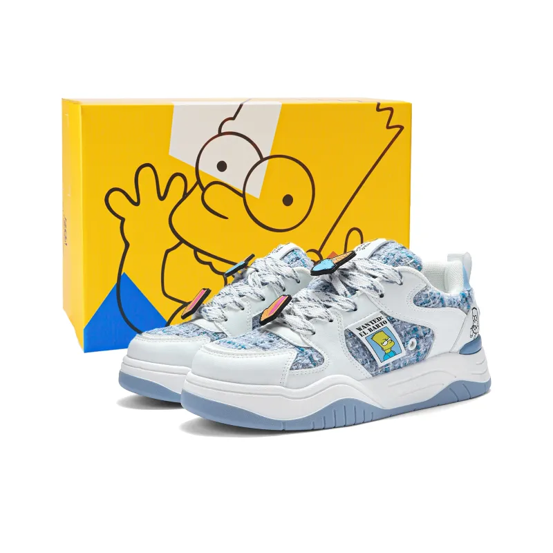 The Simpsons Low Top Skateboard Shoes Unisex-5