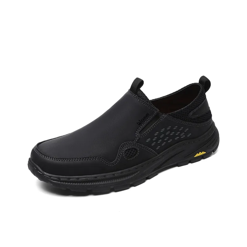 Wen Nai Casual Shoes Men's Black-1
