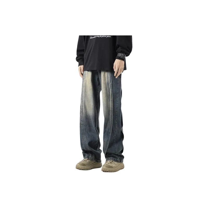 Warrior Huichao Riding The Wind Collection Jeans Unisex-5