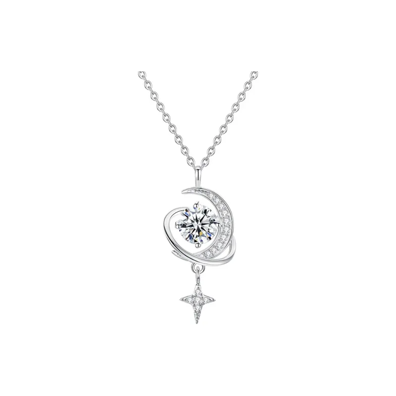 Ascending S925 Silver Necklaces Women's-0