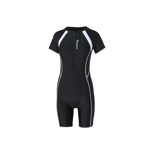 QIAODAN One piece Swimsuit Women's Black