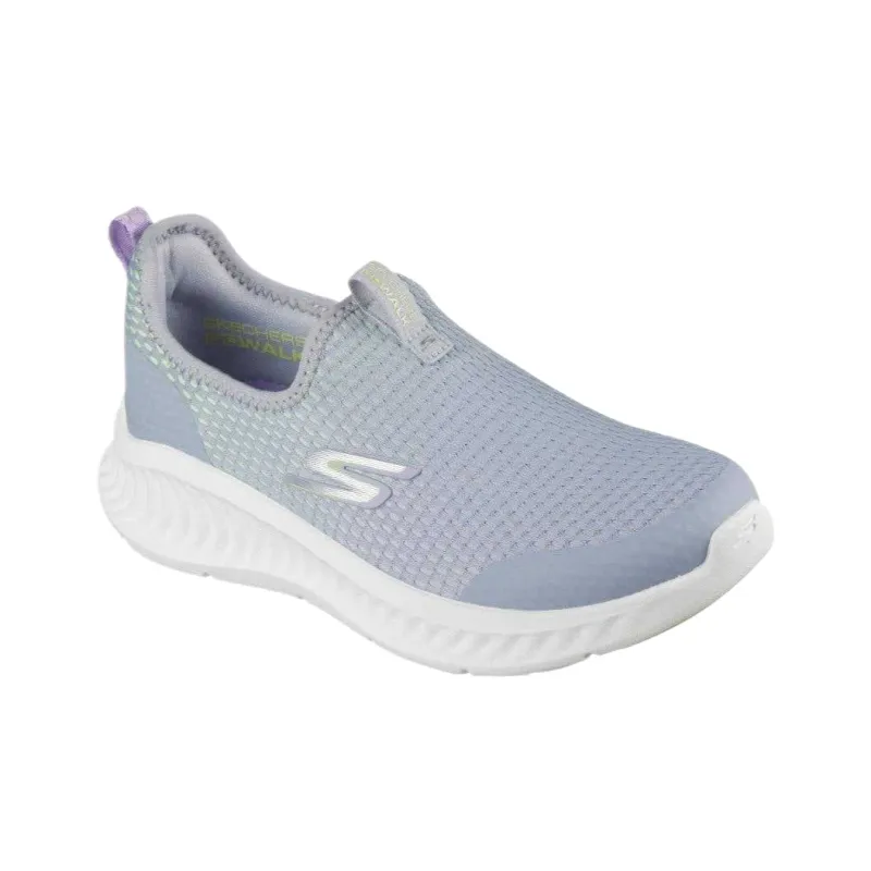 Skechers GOWALK Shock Absorbers Low Top Casual Shoes Women's Gray-3
