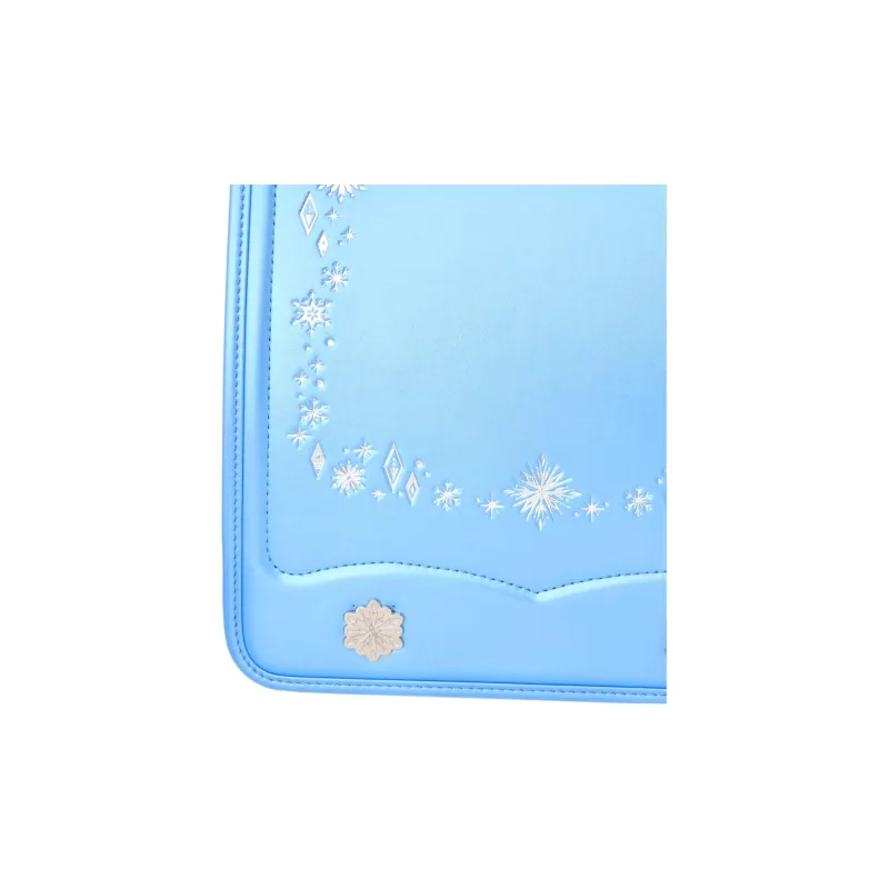 Disney Frozen Series Artificial Leather Backpack Kids' Blue-5