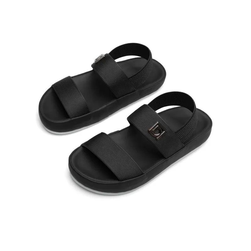 D FUSE SCANDINAVIA Beach Sandals Men's Black-2
