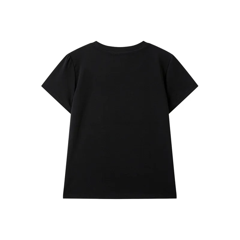 LEDIN T Shirts Women's Black-1