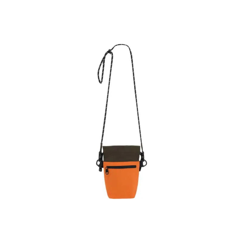GAP Polyamide One Shoulder Crossbody Cell Phone Pouch Trumpets Unisex Orange/Gray Green-1