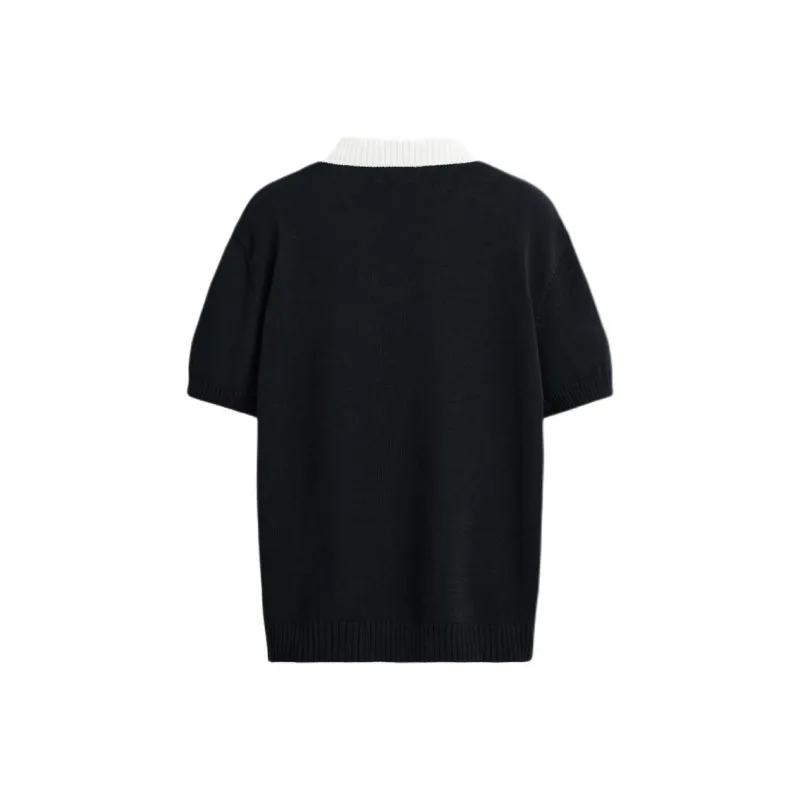 ZARA Polo Shirts Men Sea Blue-1