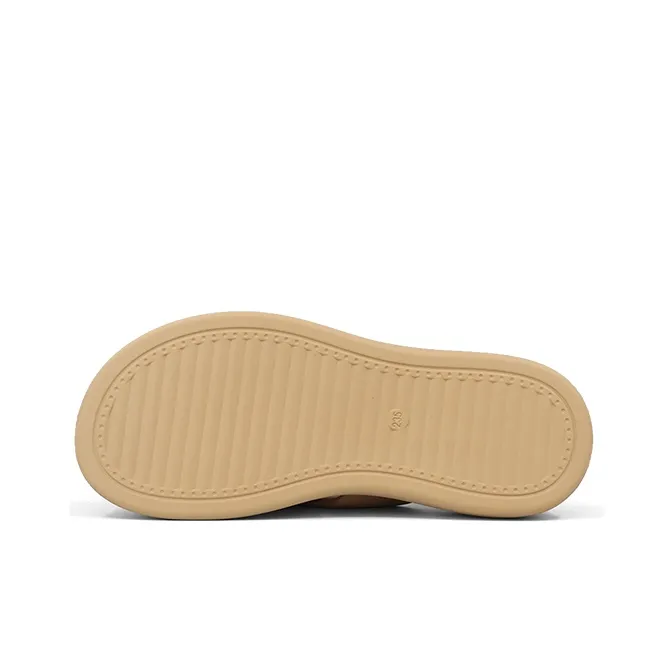 ZSBELLA Beach Sandals Women's Apricot-6
