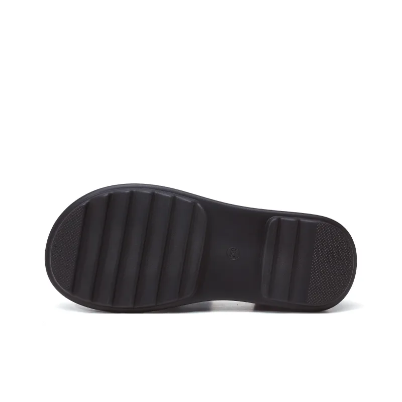 OULISASI One Strap Sandals Women's-4