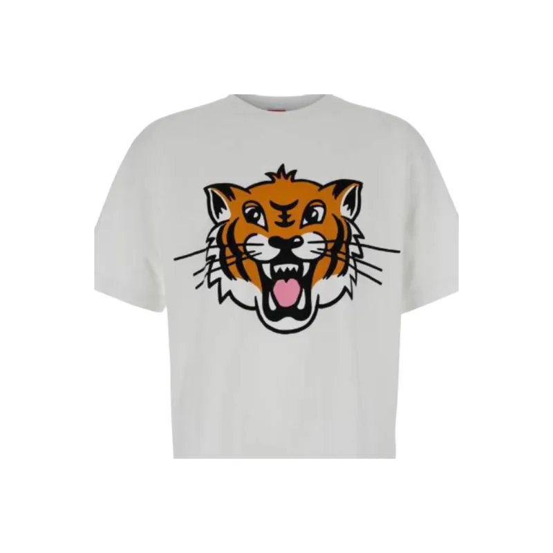 KENZO Happy Tiger Crewneck T Shirt-3
