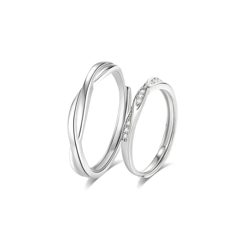 MISS TOOYA S999 Fine Silver Rings Unisex-0