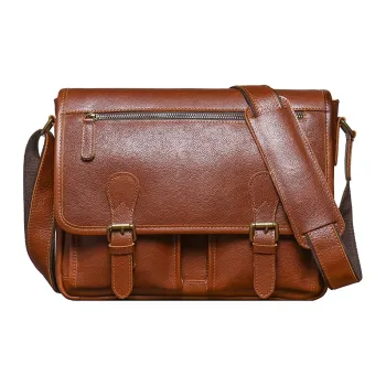 LARTIGENT Top Grain Cow Leather Shoulder Bag Men's Multicolor