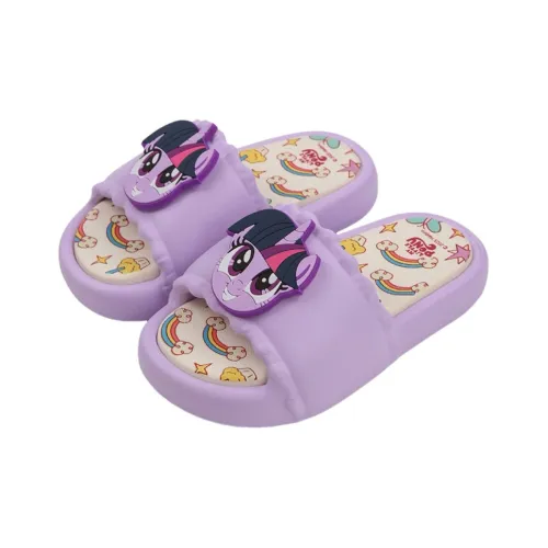 SHIGUDE x MY LITTLE PONY Home Slippers Women's, Purple