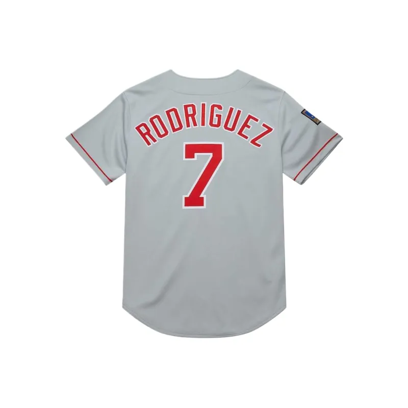 Mitchell Ness Mlb Rangers 1994 Ivan Rodriguez 'Rangers' Jersey-1