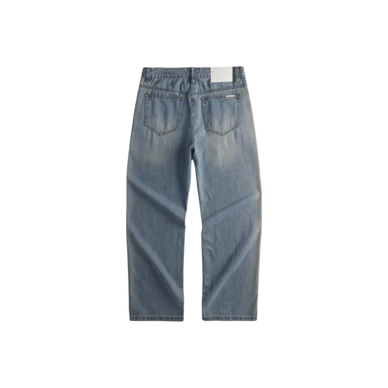 FCB ARCELONA Jeans Unisex Light Blue-1