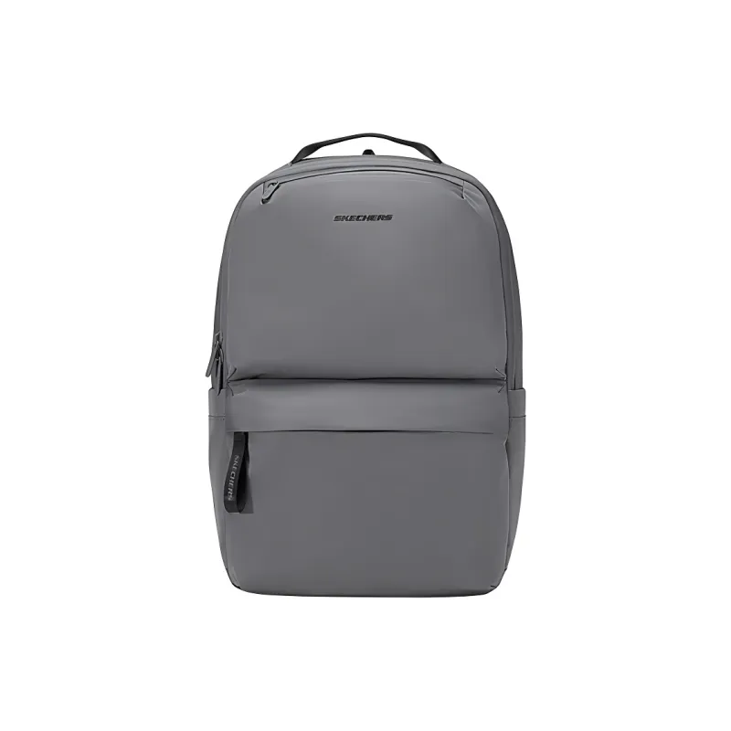 Skechers Fabric Backpack Large Size Unisex Smoky Pearl Gray-0