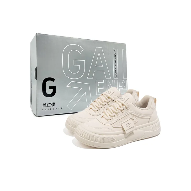 Gai Renpu Slip Resistant, Abrasion Resistant, Moisture Wicking Low Top Skateboard Shoes Women's-0