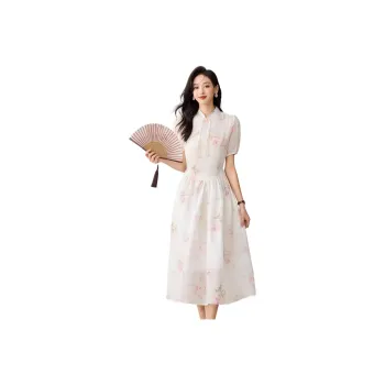 Like The Age Of Water Short Sleeved Dress Women's