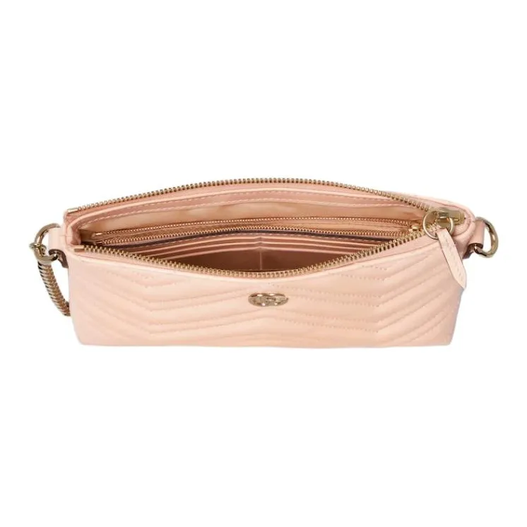 GUCCI GG Marmont Leather Shoulder Bag Women's Light Pink-4