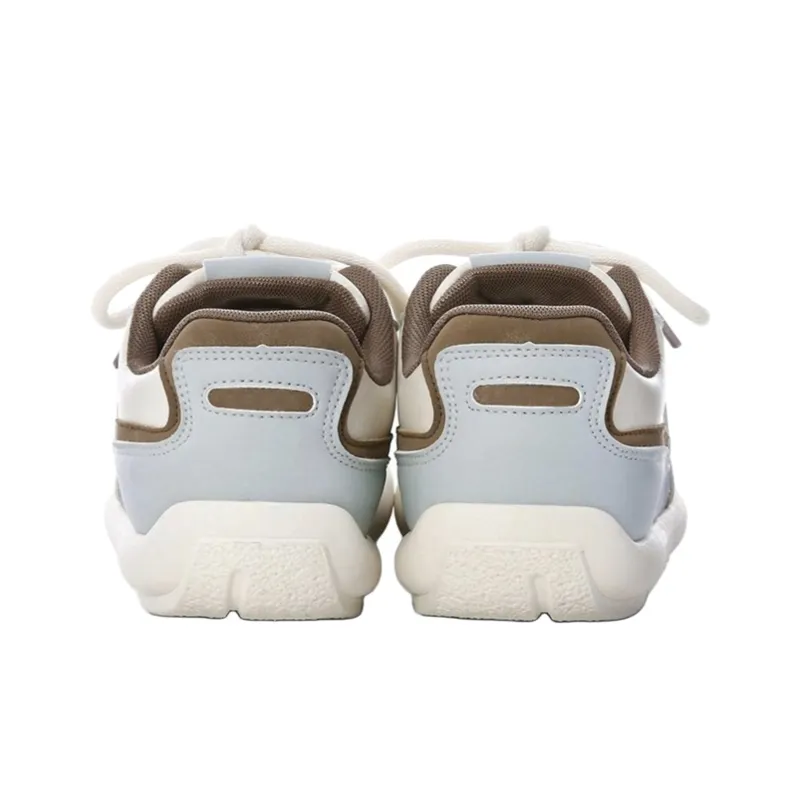 Ordifen Low Top Skateboard Shoes Women's Blue Brown-3