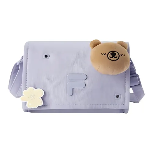 FILA FUSION Fabric Shoulder Bag, Crossbody Bag Women's Liu Lan Purple