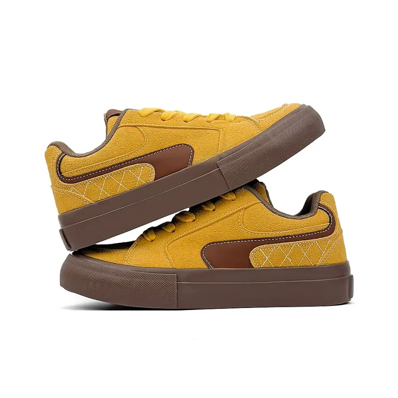 HACKBUTEER Low Top Skateboard Shoes Men's Box Included-4
