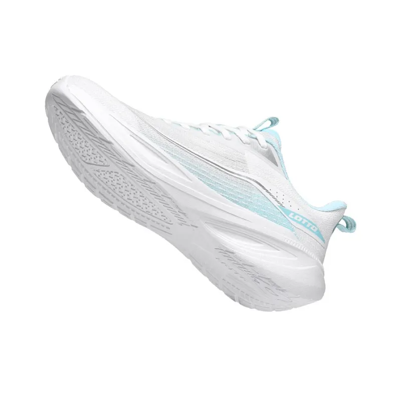 LOTTO Low Top Running Shoes Men's White Blue-4