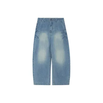 UNVESNO Jeans Unisex Classic Light Frost Blue