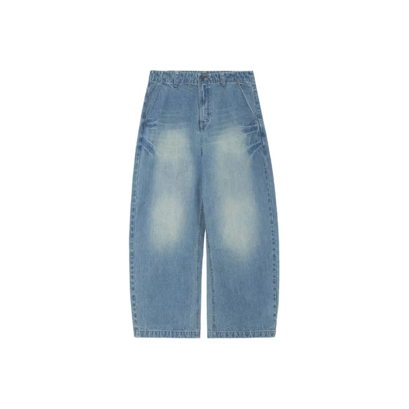 UNVESNO Jeans Unisex Classic Light Frost Blue-0