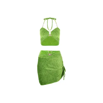 LUYOUYE Bikinis Women's Green