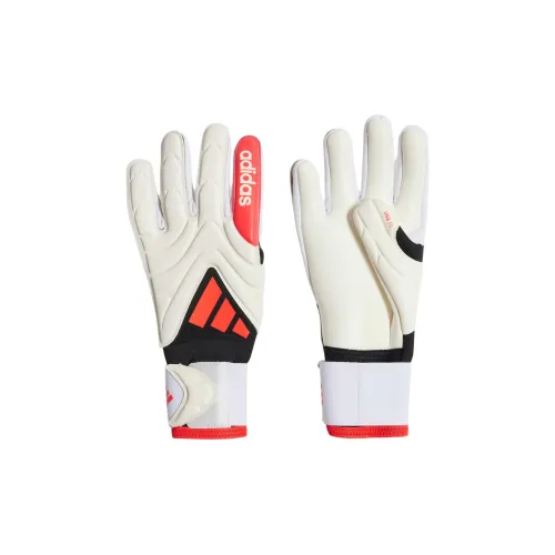 Adidas Recycled Polyester, Polyurethane, Latex Sports Gloves Unisex Red