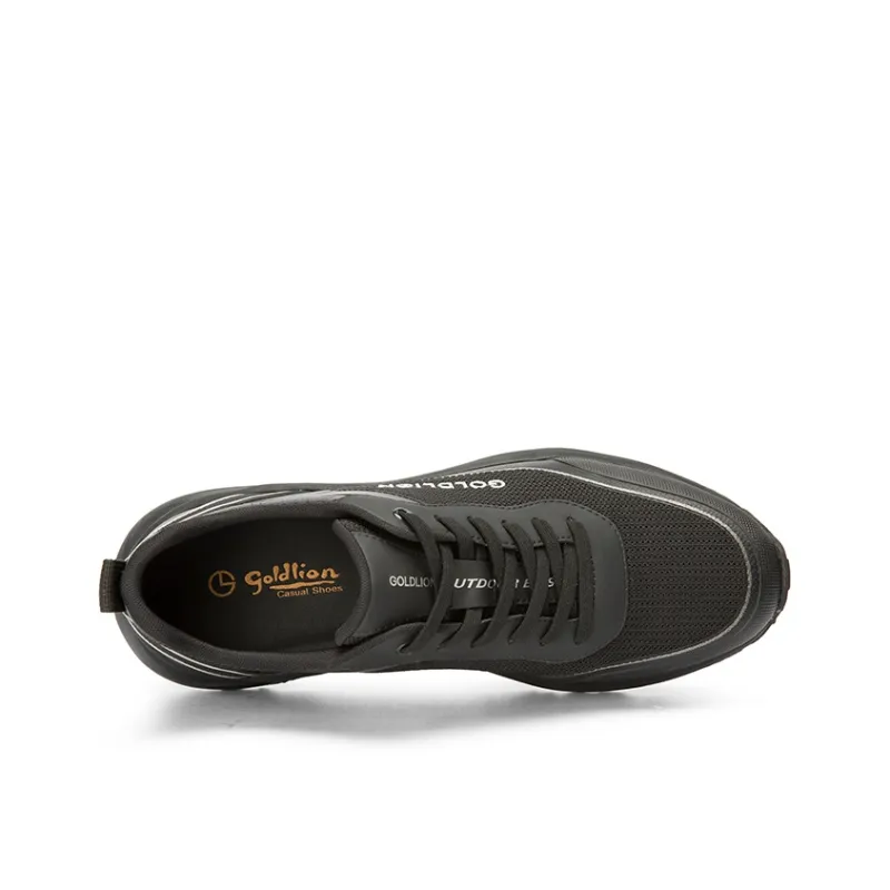 GOLDLION Low Top Casual Shoes Men's Black-2