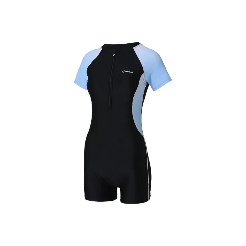 QIAODAN One piece Swimsuit Women's Black-0