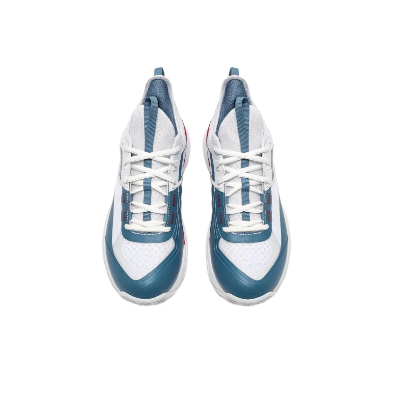 Diadora Cushioning, Wear Resistant Low Top Tennis Shoes Men's White-2
