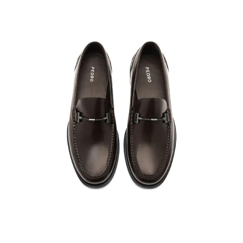 PEDRO Loafers Men Dark Umber-2